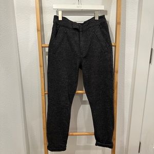 7 For All Mankind Grey wool trousers